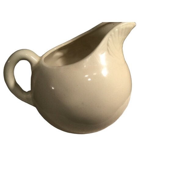 American Bisque ROUND BALL JUG WATER PITCHER with STRAWBERRIES USA Vintage - Picture 6 of 8